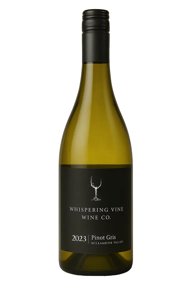 Whispering Vine 2023 Pinot Gris bottle shot