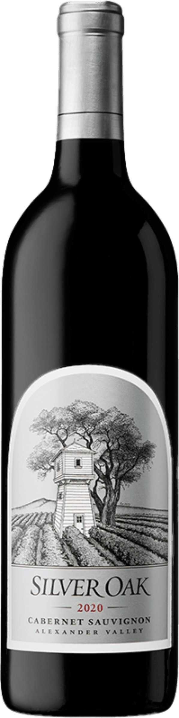 Silver Oak Alexander Valley Cabernet Sauvignon 2020 bottle