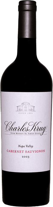 Charles Krug Napa Valley Cabernet Sauvignon 2023 bottle