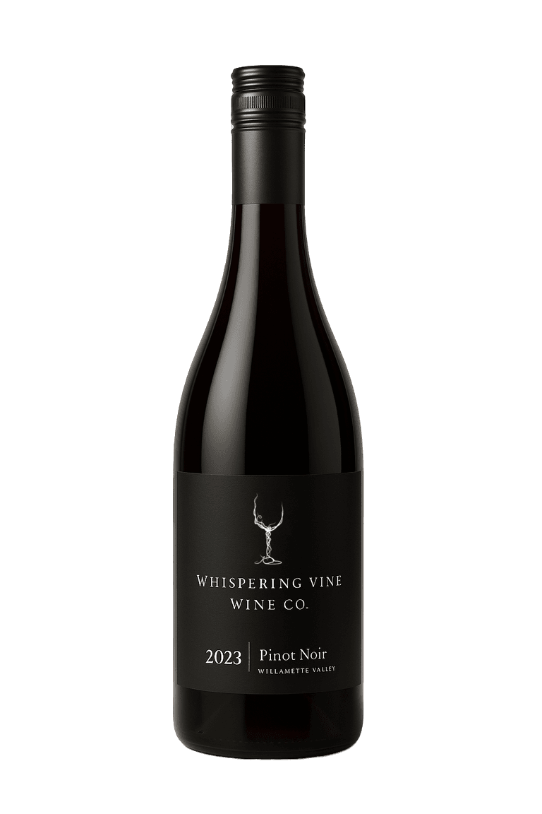 Whispering Vine 2023 Pinot Noir bottle shot